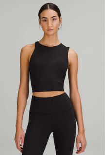[4] Lululemon Ribbed Asymmetrical Yoga Tank Top