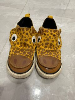 Converse all star shoes for kids - animal giraffe