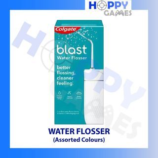 [AUTHENTIC] Colgate Portable Water Flosser Rechargeable Water Resistant (White / Teal) Water Floss Dental Floss