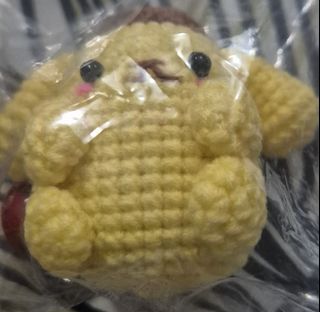 Adorable Crochet Pompompurin Plushie