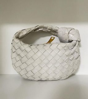 Bottega Veneta Mini Jodie in Chalk