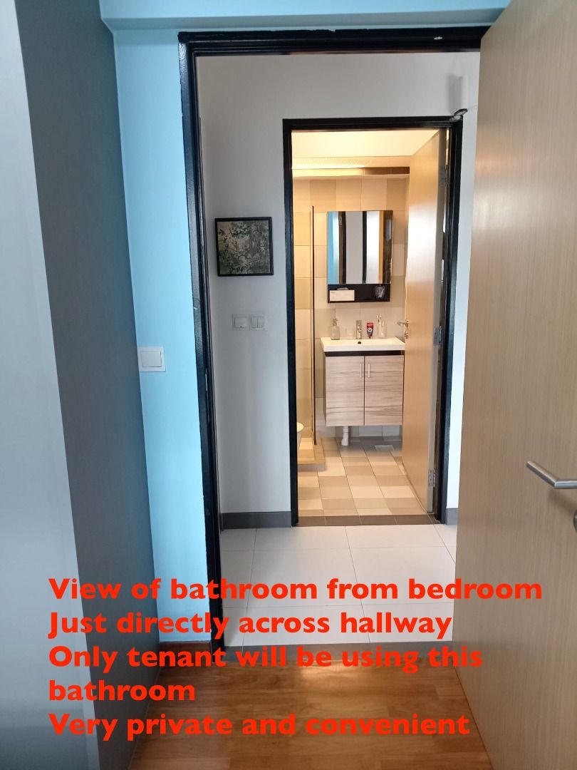 HDB Single Room Rental - City View (Category: Room Rentals) located in Singapore. Submitted by brightdolphin.9e9b6b (Listing ID 1375498976, Image 5). Description: ONE HDB BEDROOM FOR RENT, available now All inclusive rent $1,250/month. A spacious fully furnished bedroom. Located at award winning HDB Skyville, 87 Dawson Road. Just minutes from Queenstown MRT Bus stop to Orchard Road just downstairs. Convenient food court and 24 hour Sheng Shiong j