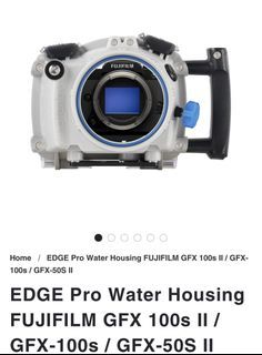 Fujifilm GFX 100s / 100s II / 50s II Aquatech Edge Pro water housing