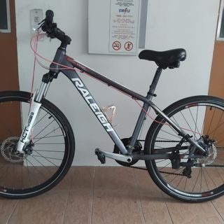 Raleigh front suspension hardtail hybrid mtb mountain bike bicycle