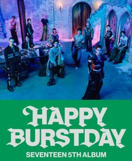 [wts/lfb] seventeen svt happy burstday album daredevil version carat