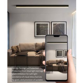 Clearance! Brand new Slim 150cm aluminium LED dimmable 3 tones with remote ceiling light