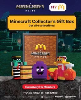 McDonald’s Minecraft Collector's Gift Box