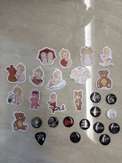 Brandy pins & stickers