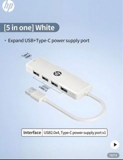 HP docking station USB (with type C charging)