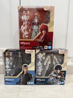 SHF Figuarts Saito Hajime Aoshi Shinomori Himura Kenshin Rurouni Samurai X  Bandai Namco SHFiguarts Tamashii Nations