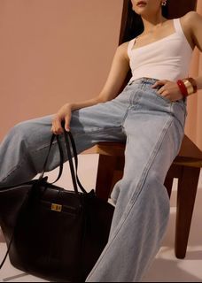 Love bonito LB Parker Panelled Straight Leg Jeans