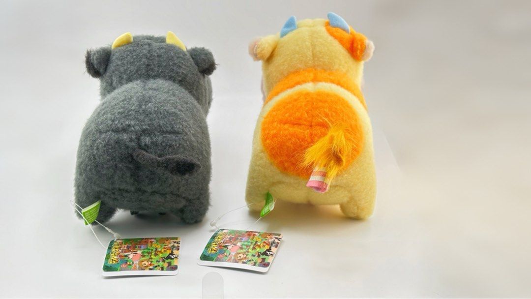Story of Seasons Cow Plush Doll Fluffy Set of 4 (Bokujou Monogatari) (Category: Plushies & Soft Toys) located in Singapore. Submitted by abegoods (Listing ID 1380032892, Image 5). Description: Adorable set of Story of Seasons fluffy cow plushies. Released 2024. Officially licensed by Marvelous. Plush of the Bubble Cow from Story of Seasons. Rare. Can only be caught as prizes from Marvelous TRYDECK machines. Each approx. 18cm plushie comes with it
