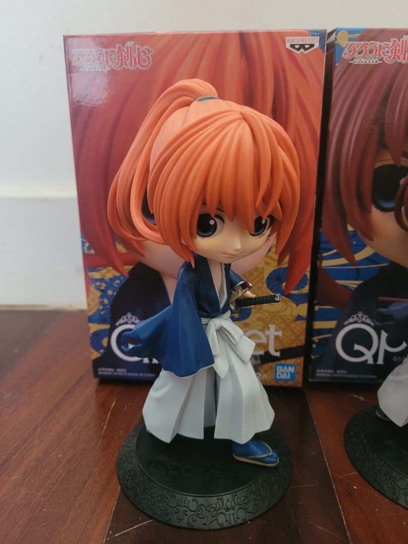 Kenshin battosai himura samurai x q posket type A & B (Category: Toy Figures) located in Singapore. Submitted by audioboom (Listing ID 1380390863, Image 2). Description: price is for both. selling very cheap. the type A has broken sword. its not really that noticeable and still very nice to display..