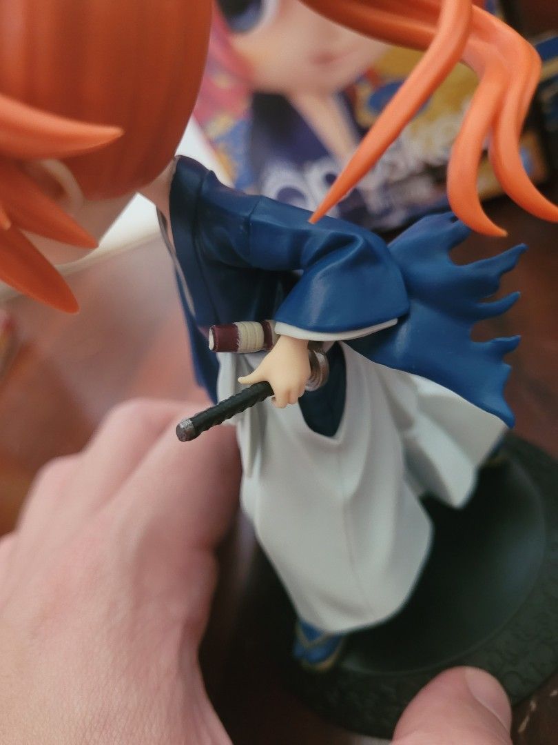 Kenshin battosai himura samurai x q posket type A & B (Category: Toy Figures) located in Singapore. Submitted by audioboom (Listing ID 1380390863, Image 4). Description: price is for both. selling very cheap. the type A has broken sword. its not really that noticeable and still very nice to display..