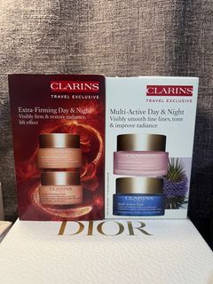 Clarins Extra-firming | Multi-active Day & Night cream set 50mlx2  Pregnant ladies friendly