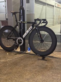 Carbon 88mm laced to novatech
