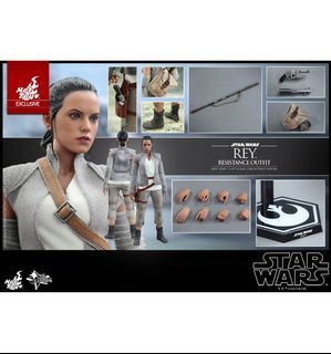 [MISB] Hot Toys -MMS377- 1/6 Star Wars: The Force Awakens – Rey (Resistance Outfit)