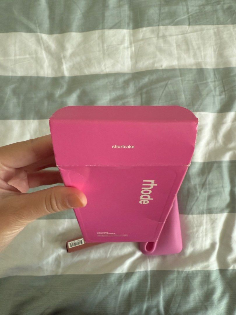 Rhode iPhone 14 Pro Case in Shortcake & Lip tint (toast) (Category: Cases & Sleeves) located in Singapore. Submitted by strawberryf4rt (Listing ID 1382914106, Image 4). Description: Selling Rhode Shortcake Iphone 14 Pro Case (changed my phone) Bought this from another seller who bought it in the US Lip Peptide in Toast included (brand new unused, just opened the box for show) - bought through tele which buys from the site itself Lip Tint toast - 