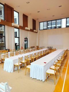 Table and tiffany chair rental for corporate wedding birthday event