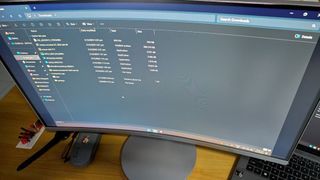 Samsung 27inch curved monitor