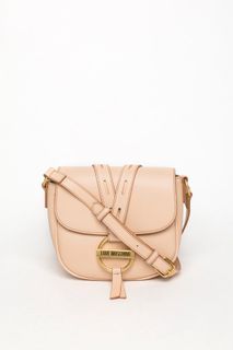 Love Moschino Round Buckle Shoulder Bag