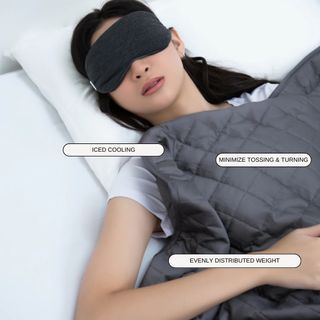 BEDTRIBE Iced Weighted Blanket in King Size