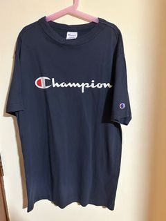 Champion T-Shirt - Medium - Navy Blue