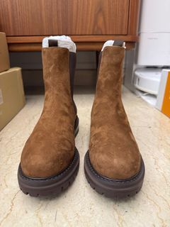 Tan Suede Brown Boots