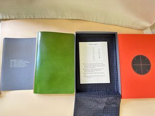 PLOTTER Horse Leather Notebook Bidder Green