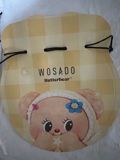 WOSADO Butterbear Drawstring Bag