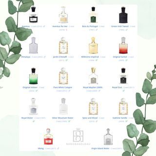 [2/3/4/5mL PERFUME DECANTS] CREED FRAGRANCES + ROYAL EXCLUSIVES