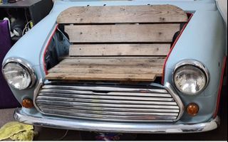 mini cooper front cut custom sofa