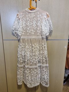 Shein White Lace Dress - Size 9Y
