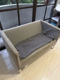 Grey Quilted Sofa - IKEA