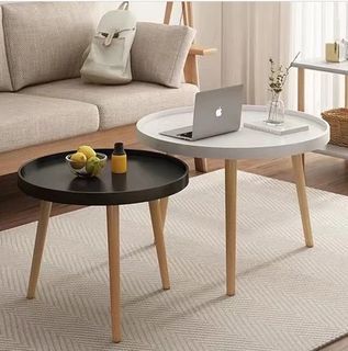 Small Round Table Coffee Table Balcony Bedroom Simple Rental