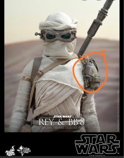 Hot Toys Star Wars Rey Shoulder Accessory pad 1/6 scale