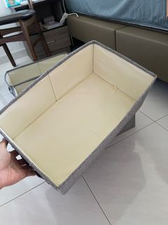 Foldable Storage Boxes with Handles
