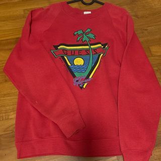 Vintage Guess Sweatshirt - Red