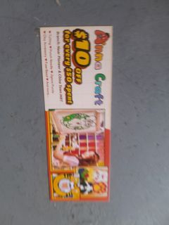 Anna craft $10 discount voucher