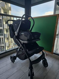 Joie Stroller with Infant Car Seat