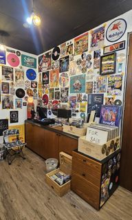 Vintage Collectables, toys, vinyl records, hotwheels, comics, signages, baseball/NFL/HHL jerseys, curated t shirts, bags, fashion jewelry, figurines, cards, books, CDs, cassette tape, cassette players, etc