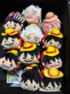One Piece Luffy Mugi Mugi Otedama tsum tsum plushie official Mugiwara store