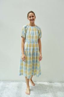 STH Plaid Midi Dress