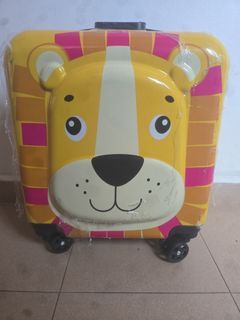 Lion-Themed Kids' Suitcase with Wheels