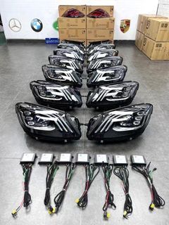 Mercedes-Benz Headlight Original A B C E S GLC GLE -Class W205 W238 W217 W253 W292 Coupe W169 W176 W177 W245 W246 W204 W205 W206 W207 W211 W212 W213 W214 W220 W221 W222 W223 W217 Maybach S CLA C117 C118 C114 CLS W219 W218 W257 SLC/SLK R171 R172 R230 R231