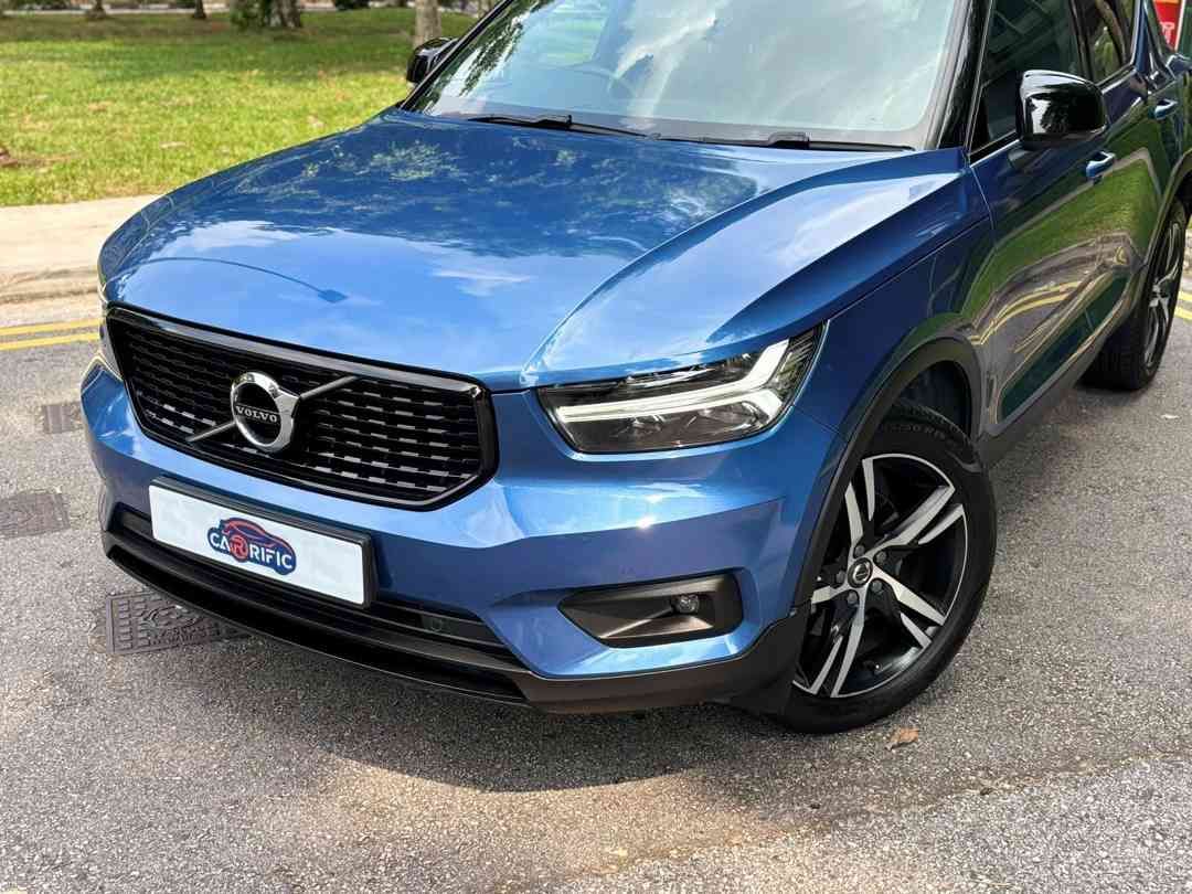 Volvo XC40 T4 R-Design (A) (Category: Used Cars) located in Singapore. Submitted by carrific18 (Listing ID 1454200805, Image 2). Description: Description Genuine low mileage with excellent condition. Stylish R-Design model offering Scandinavian luxury, sporty performance and Volvo's renowned safety. Smooth and powerful drive with Pilot Assist, premium comfort and a spacious cabin, making it ideal for both daily commuting and family outings. Featu