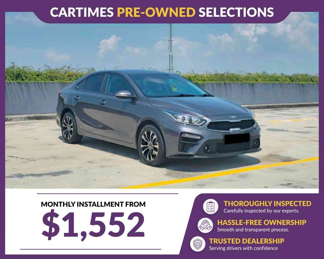 Kia Cerato 1.6 EX (A) (Category: Used Cars) located in Singapore. Submitted by cartimesautomobile (Listing ID 1456258094, Image 2). Description: Buy with confidence from our certified pre-owned collection. Gone through a 120-points health check, each unit is refurbished for the brand new car experience. Trade ins are welcomed. Extended warranty till end of COE available too! Contact our friendly salesman today to schedule for your next test drive