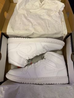 Air Jordan 1 Mid White