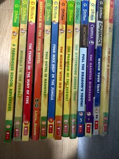 Geronimo Stilton books/ despicable me the junior novel