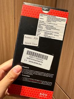 MASCHERI Huawei P20 Screen Protector - 3 Pack